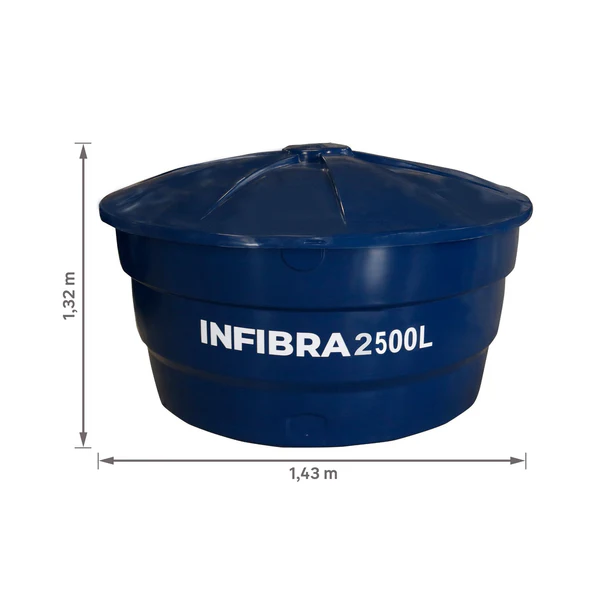 2,500L Polyethylene Water Tank - Imagem 3