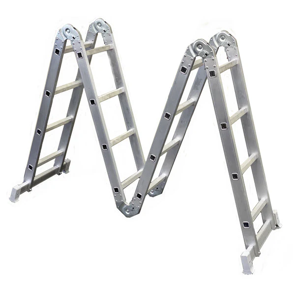 Articulated 4x4 Ladder with 16 Aluminum Steps, 4.48m - Imagem 2